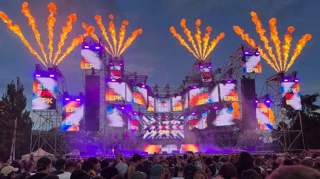 Affiche Elektric Park 2026